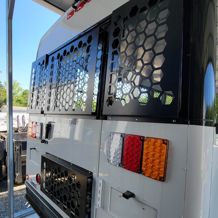 North Carolina Custom Designed and buit Prisoner Transport Bus