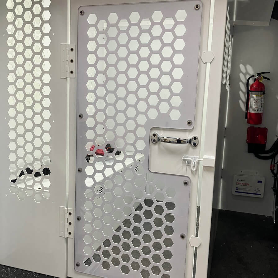 North Carolina Custom Designed and buit Prisoner Transport Van