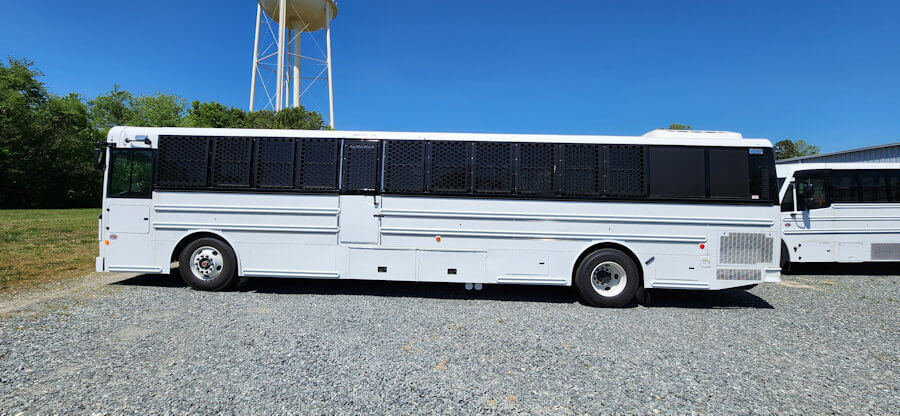 North Carolina Custom Designed and buit Prisoner Transport Bus
