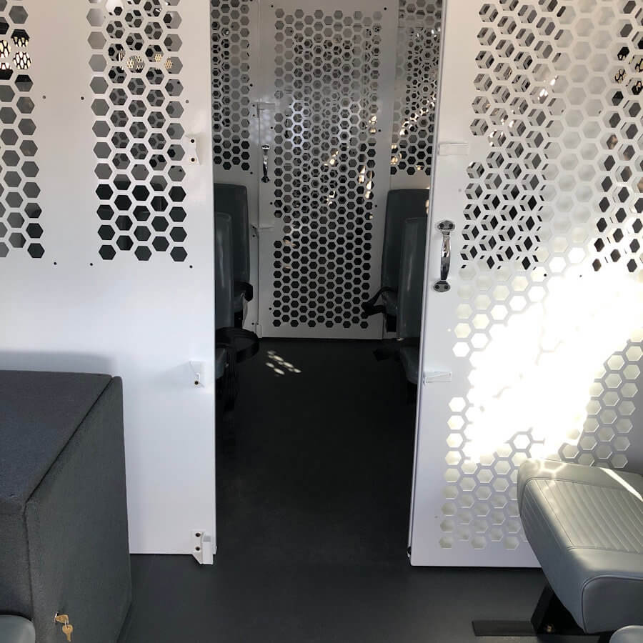Custom Designed and buit Prisoner Transport Bus