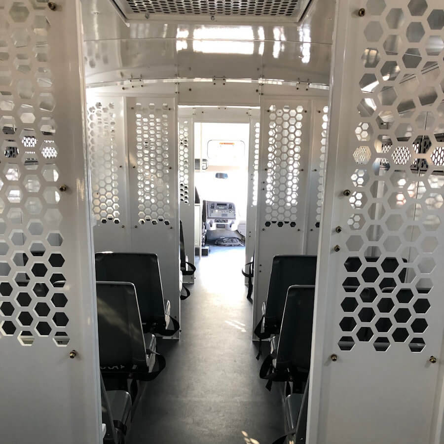Custom Designed and buit Prisoner Transport Bus